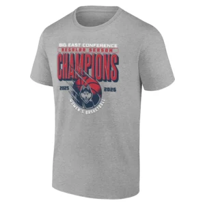 BIG EAST REGULAR SEASON CHAMPIONS SHIRT – UConn Huskies Women's Basketball 2025–2026 Conference Title Tee