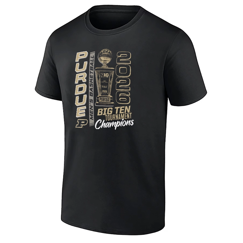 BIG TEN TOURNAMENT CHAMPIONS SHIRT – Purdue Boilermakers 2026 Basketball Trophy Tee BIG TEN TOURNAMENT CHAMPIONS SHIRT – Purdue Boilermakers 2026 Basketball Trophy Tee