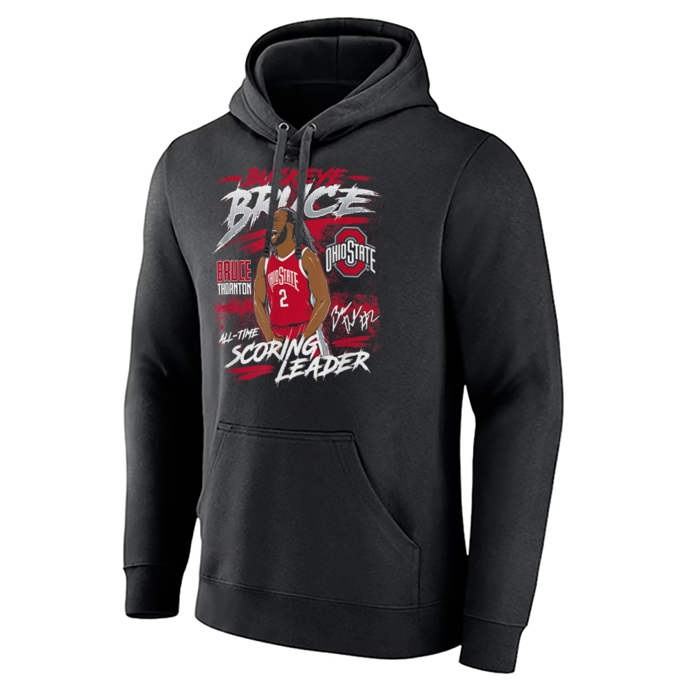 BUCKEYE BRUCE SHIRT – Bruce Thornton Ohio State All-Time Scoring Leader Tee1 BUCKEYE BRUCE SHIRT – Bruce Thornton Ohio State All Time Scoring Leader Tee1