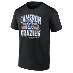 CAMERON CRAZIES SHIRT – Duke Blue Devils Vintage Cameron Indoor Stadium Basketball Tee