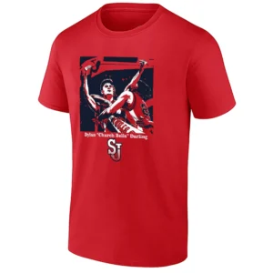 CHURCH BELLS SHIRT – Dylan Darling St. John’s Red Storm March Madness Hero Tee