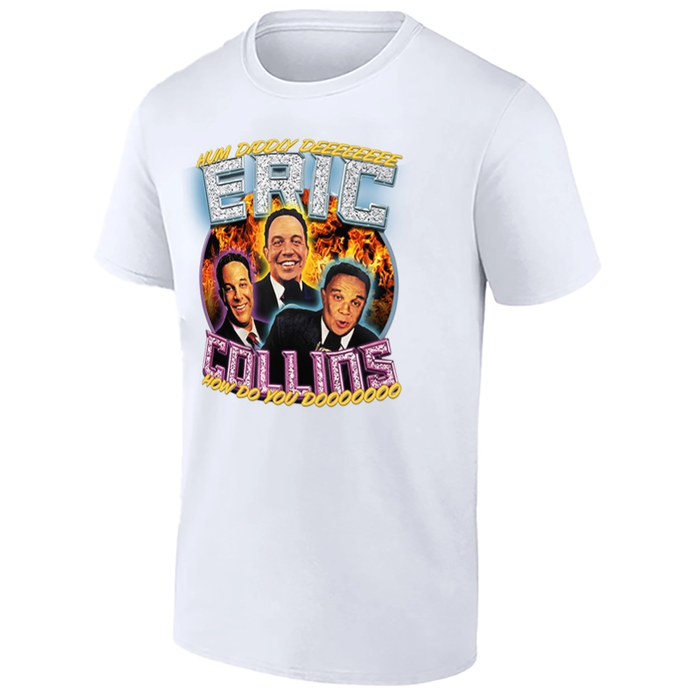 ERIC COLLINS SHIRT – Hum Diddy Deeeee Eric Collins How Do You Doooooo Meme Broadcast Tee ERIC COLLINS SHIRT – Hum Diddy Deeeee Eric Collins How Do You Doooooo Meme Broadcast Tee