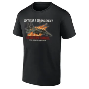 F 15E STRIKE EAGLE FRIENDLY FIRE SHIRT – Viral Military Satire & Kuwait 2026 Dark Humor Tee
