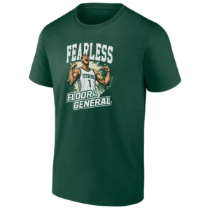FEARLESS FLOOR GENERAL SHIRT – Basketball Leader Statement Player Graphic Tee