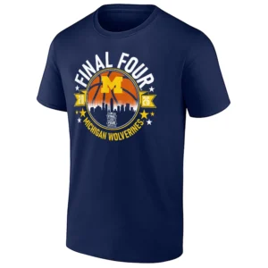 FINAL FOUR 2026 SHIRT – Michigan Wolverines March Madness NCAA Basketball Tournament Tee