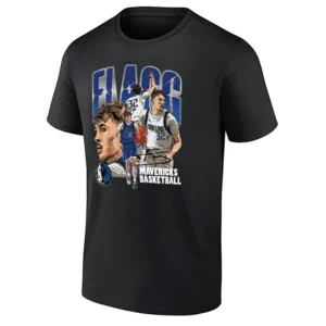 FLAGG SHIRT – Cooper Flagg Collage Dallas Mavericks Basketball Fan Tee