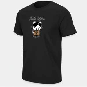 HELLO KITLER SHIRT – Dark Humor Cute Cat Parody Meme Tee