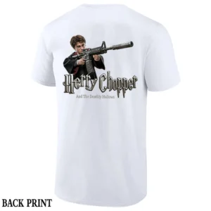 HERRY CHOPPER AND THE DEATHLY HALLOWS SHIRT – Funny Wizard Parody Tee W