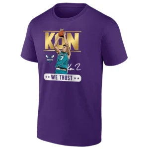 IN KON WE TRUST SHIRT – Kon Knueppel Charlotte Hornets Rising Star Fan Tee P