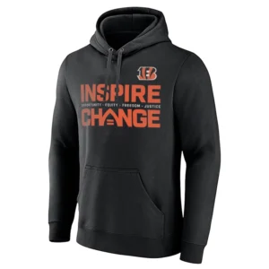 INSPIRE CHANGE HOODIE – Cincinnati Bengals Opportunity Equity Freedom Justice NFL Fan Hoodie