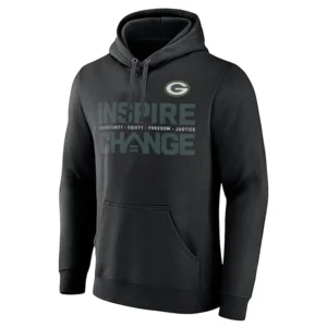 INSPIRE CHANGE HOODIE – Green Bay Packers Opportunity Equity Freedom Justice NFL Fan Hoodie