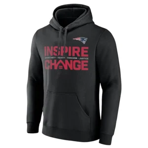 INSPIRE CHANGE HOODIE – New England Patriots Opportunity Equity Freedom Justice NFL Fan Hoodie