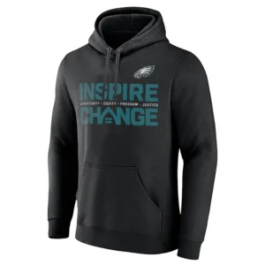 INSPIRE CHANGE HOODIE – Philadelphia Eagles Opportunity Equity Freedom Justice NFL Fan Hoodie