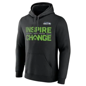 INSPIRE CHANGE HOODIE – Seattle Seahawks Opportunity Equity Freedom Justice NFL Fan Hoodie