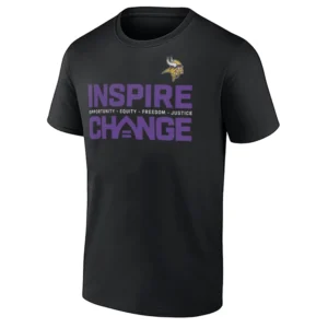 INSPIRE CHANGE SHIRT – Minnesota Vikings Opportunity Equity Freedom Justice NFL Fan Hoodie