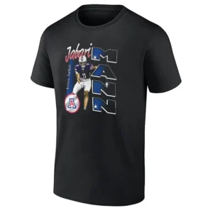JABARI MANN SHIRT – Arizona Wildcats Football Player Graphic Fan Tee