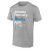 JANUARY FEBRUARY BRUINS APRIL SHIRT – UCLA Bruins March Madness 2026 Meme Tee