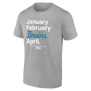 JANUARY FEBRUARY BRUINS APRIL SHIRT – UCLA Bruins March Madness 2026 Meme Tee