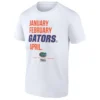JANUARY FEBRUARY GATORS APRIL SHIRT – 2026 March Madness Month NCAA Florida Gators Men's Basketball