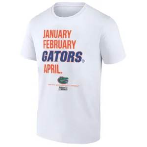 JANUARY FEBRUARY GATORS APRIL SHIRT – 2026 March Madness Month NCAA Florida Gators Men's Basketball
