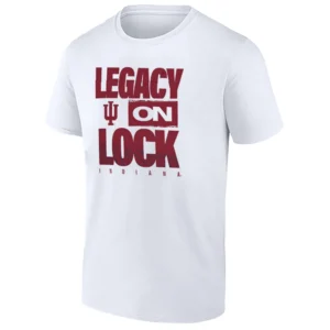 LEGACY ON LOCK SHIRT – Indiana Hoosiers 2026 March Madness Pregame Long Sleeve Tee1