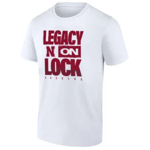 LEGACY ON LOCK SHIRT – Nebraska Huskers 2026 March Madness Pregame Long Sleeve Tee1