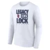 LEGACY ON LOCK SHIRT – St. John's Red Storm 2026 March Madness Pregame Long Sleeve Tee