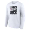 LEGACY ON LOCK SHIRT – Texas Tech Red Raiders 2026 March Madness Pregame Long Sleeve Tee