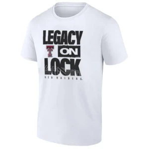 LEGACY ON LOCK SHIRT – Texas Tech Red Raiders 2026 March Madness Pregame Long Sleeve Tee1