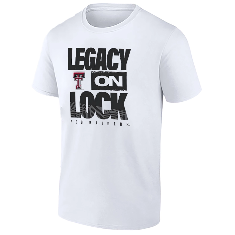 LEGACY ON LOCK SHIRT – Texas Tech Red Raiders 2026 March Madness Pregame Long Sleeve Tee1 LEGACY ON LOCK SHIRT – Texas Tech Red Raiders 2026 March Madness Pregame Long Sleeve Tee1