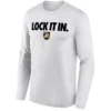 LOCK IT IN LONG SLEEVE – Army Black Knights 2026 On Court Bench Tee