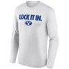 LOCK IT IN LONG SLEEVE – BYU Cougars 2026 On Court Bench Tee