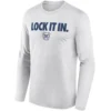 LOCK IT IN LONG SLEEVE – Butler Bulldogs 2026 On Court Bench Tee
