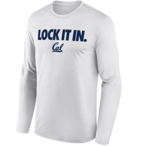 LOCK IT IN LONG SLEEVE – Cal Bears 2026 On Court Bench Tee