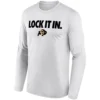 LOCK IT IN LONG SLEEVE – Colorado Buffaloes 2026 On Court Bench Tee