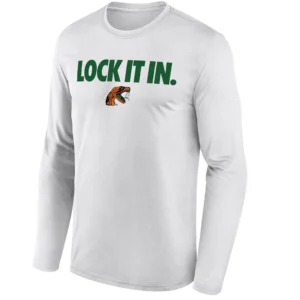 LOCK IT IN LONG SLEEVE – Florida A&M Rattlers 2026 On Court Bench Tee