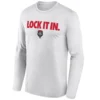 LOCK IT IN LONG SLEEVE – New Mexico Lobos 2026 On Court Bench Tee