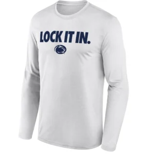 LOCK IT IN LONG SLEEVE – Penn State Nittany Lions 2026 On Court Bench Tee