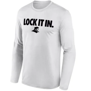 LOCK IT IN LONG SLEEVE – Providence Friars 2026 On Court Bench Tee