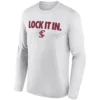 LOCK IT IN LONG SLEEVE – Santa Clara Broncos 2026 On Court Bench Tee