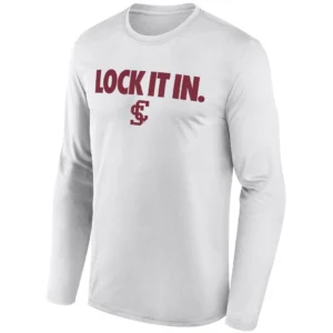 LOCK IT IN LONG SLEEVE – Santa Clara Broncos 2026 On Court Bench Tee