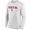 LOCK IT IN LONG SLEEVE – USC Trojans 2026 On Court Bench Tee