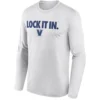 LOCK IT IN LONG SLEEVE – Villanova Wildcats 2026 On Court Bench Tee