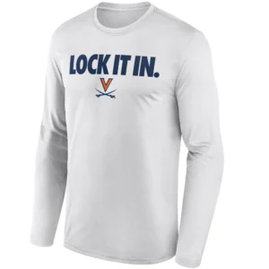 LOCK IT IN LONG SLEEVE – Virginia Cavaliers 2026 On Court Bench Tee