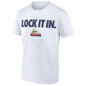 LOCK IT IN SHIRT – Arizona Wildcats 2026 On Court Bench Tee