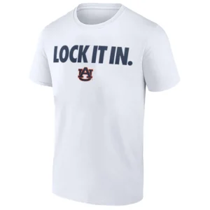 LOCK IT IN SHIRT – Auburn Tigers 2026 On Court Bench Tee