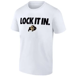 LOCK IT IN SHIRT – Colorado Buffaloes 2026 On Court Bench Tee