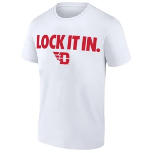 LOCK IT IN SHIRT – Dayton Flyers 2026 On Court Bench Tee