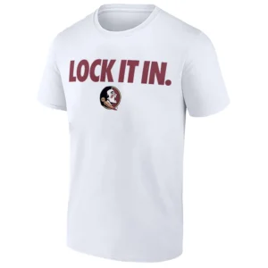 LOCK IT IN SHIRT – Florida State Seminoles 2026 On Court Bench Tee