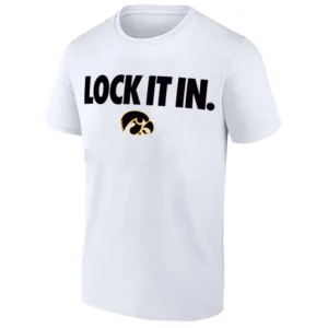 LOCK IT IN SHIRT – Iowa Hawkeyes 2026 On Court Bench Tee